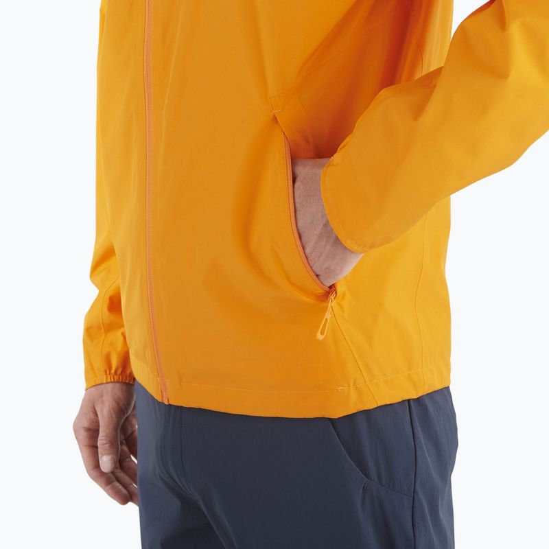Giacca a vento Salomon Outscape 2L da uomo in curcuma 4