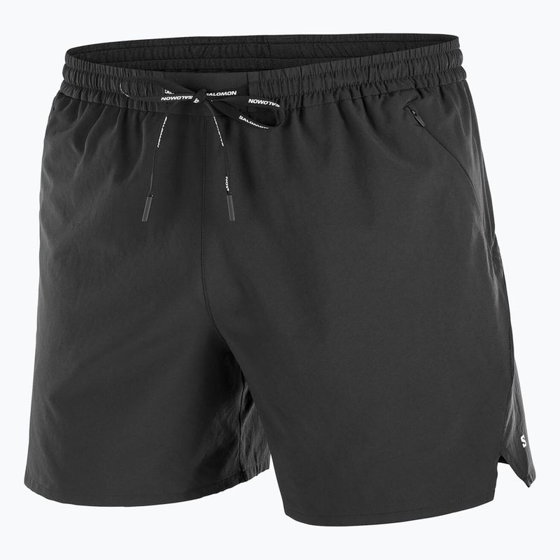 Pantaloncini da corsa Salomon SHAKEout Core 5" nero profondo da uomo 6