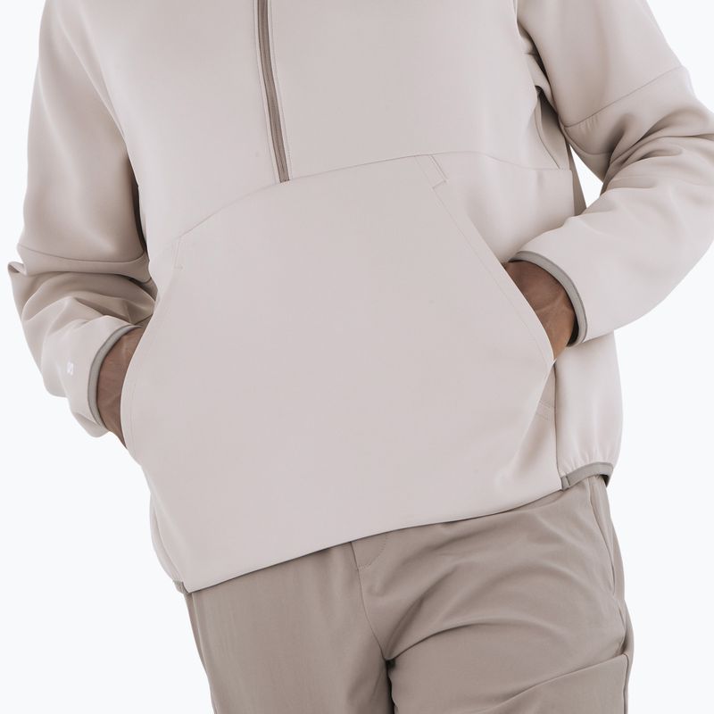 Felpa con cappuccio Salomon SHKout Half Zip Uomo etherea 3