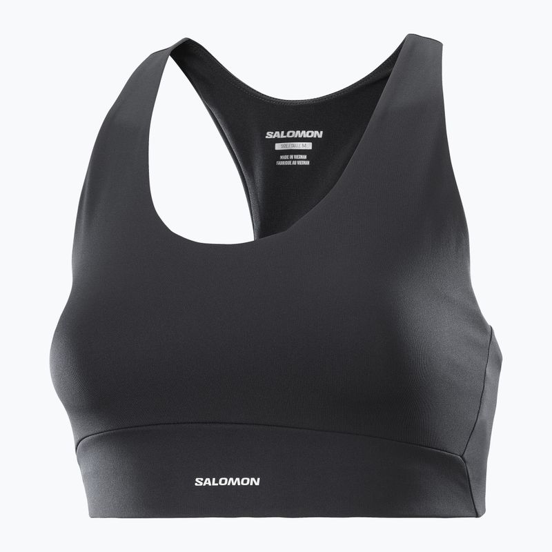 Reggiseno da allenamento Salomon SHKout Core nero profondo 4