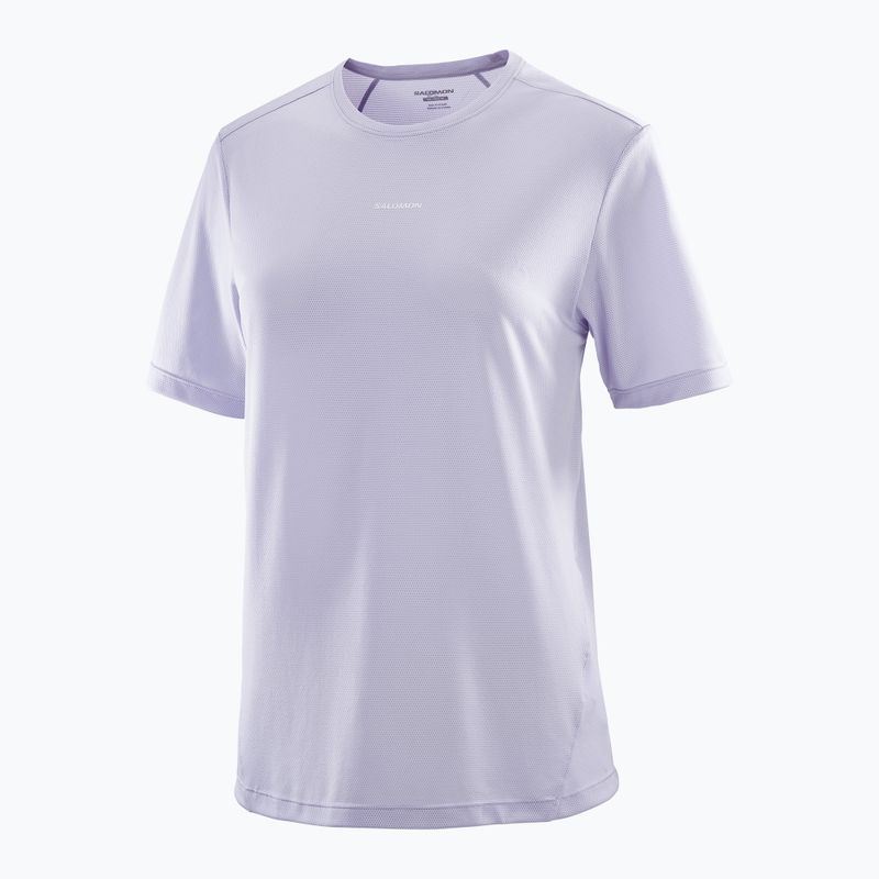 Maglietta da running da donna Salomon SHAKEout Core cosmic sky 4
