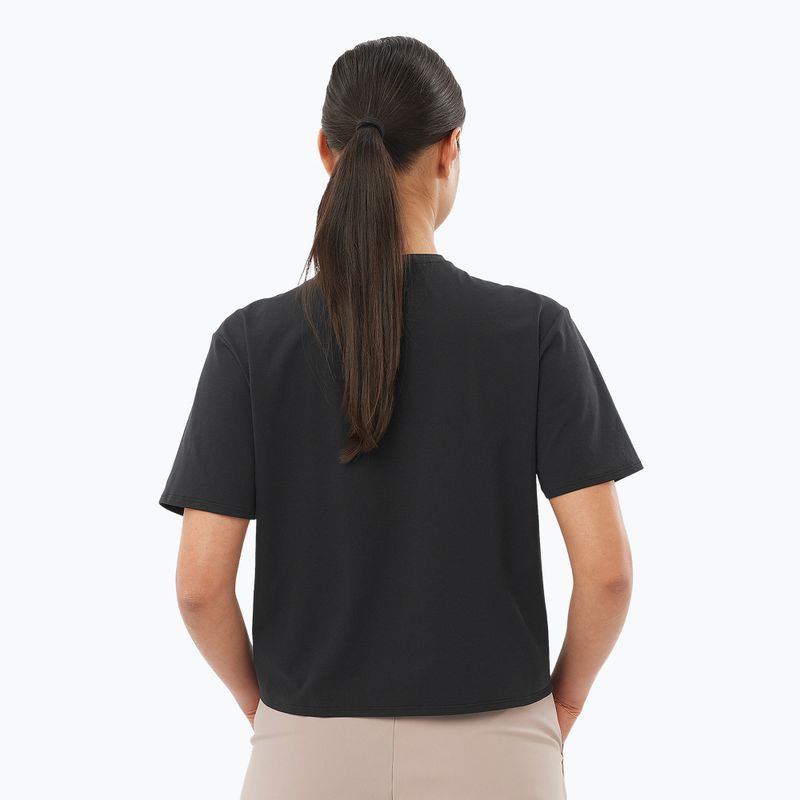 Salomon Trackline Tee SS donna nero profondo 2