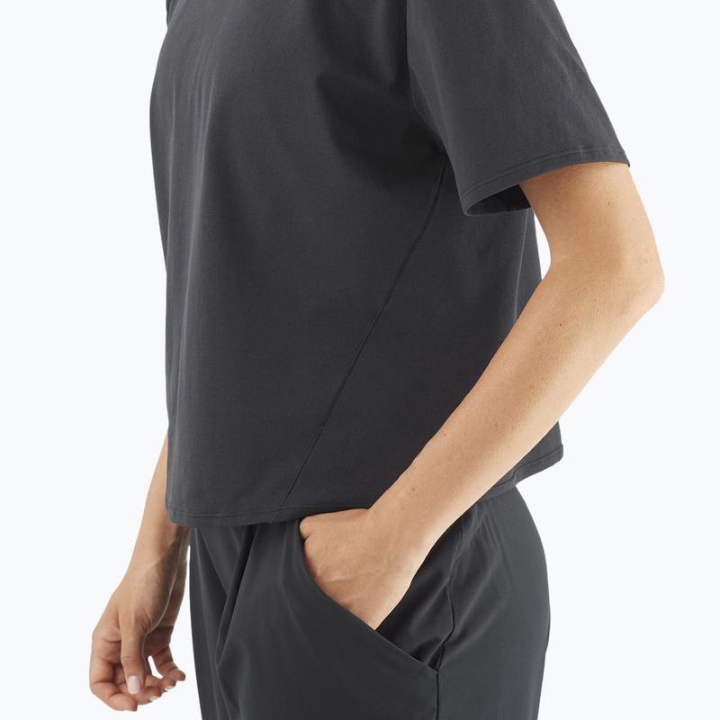 Salomon Trackline Tee SS donna nero profondo 3