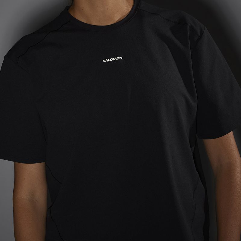 Salomon Trackline Tee SS donna nero profondo 5