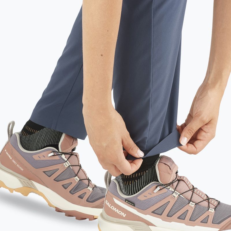 Pantaloni da trekking da donna Salomon Comet blue nights 7