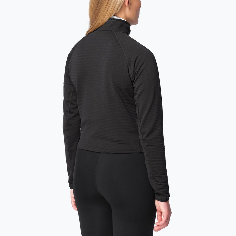 Felpa in pile da donna Salomon Lightwarm Full Zip deep black 2