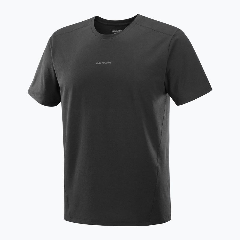 Maglietta da uomo Salomon Trackline deep black 5