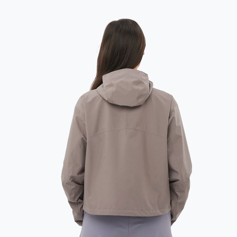 Giacca antipioggia da donna Salomon Outscape 2l iron 2