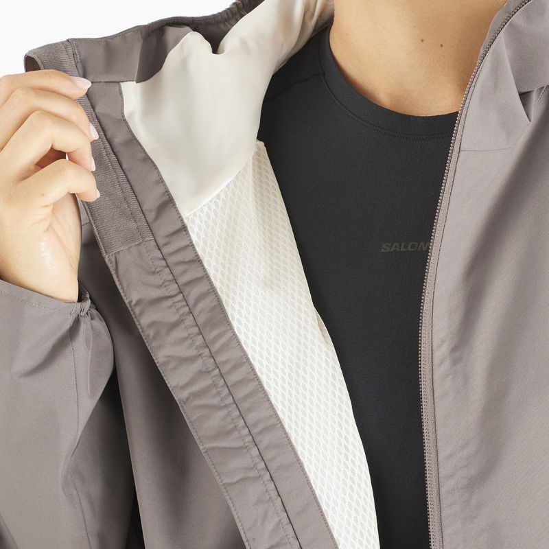 Giacca antipioggia da donna Salomon Outscape 2l iron 5