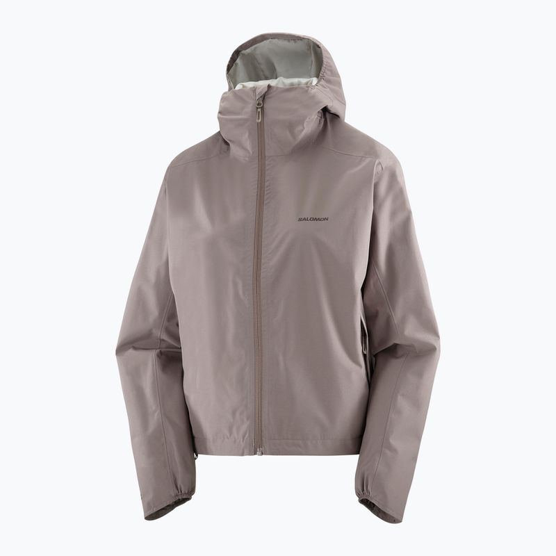 Giacca antipioggia da donna Salomon Outscape 2l iron 9