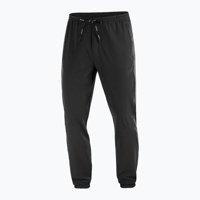 Pantaloni da corsa Salomon SHAKEout Core neri profondi da uomo 5
