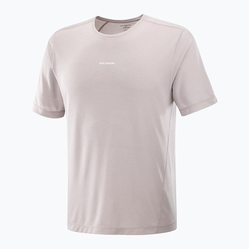 Maglietta da running Salomon SHAKEout Core da uomo etherea 4