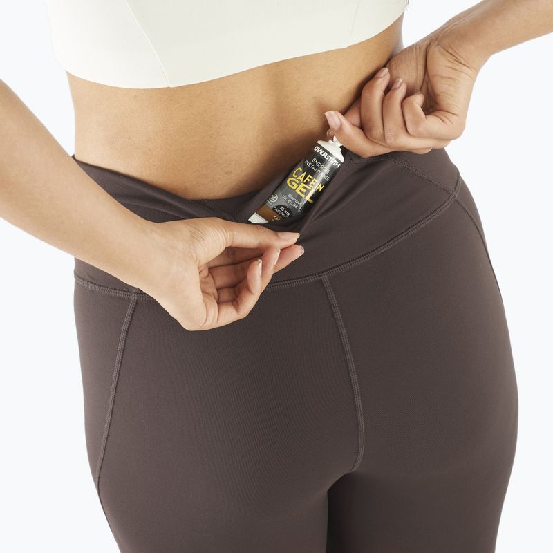 Leggings da corsa da donna Salomon SHAKEout Bliss 25" coffee bean 6