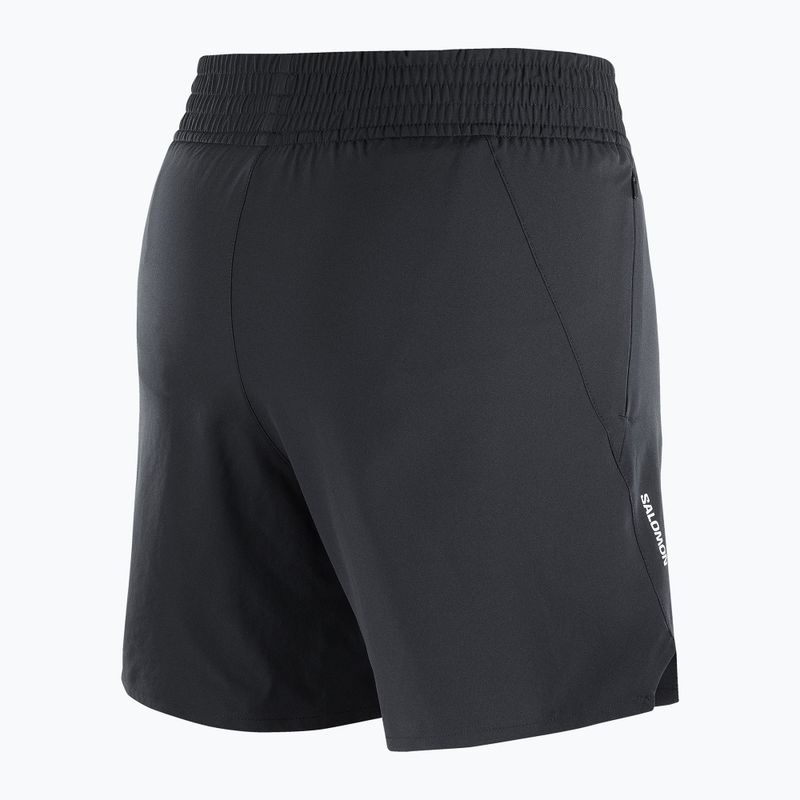 Pantaloncini da corsa da donna Salomon SHAKEout Core 6” nero profondo 7
