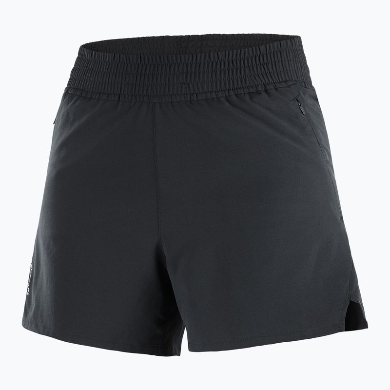 Pantaloncini da corsa Salomon SHAKEout Core 4" donna nero intenso 6
