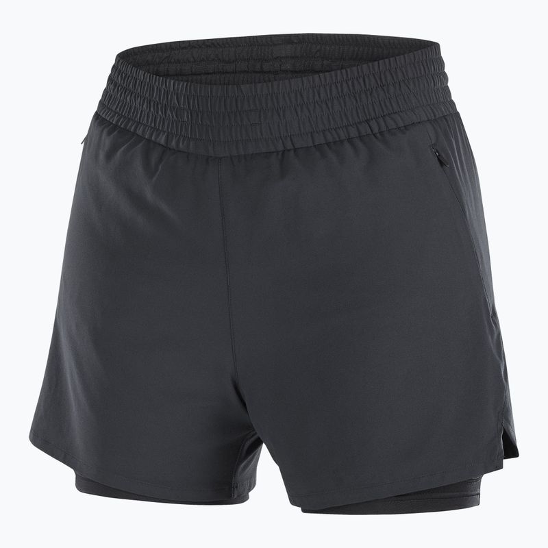 Salomon SHAKEout Core 2IN1 4" pantaloncini da corsa da donna nero profondo 6