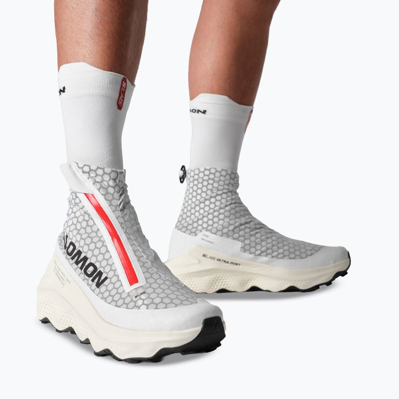 Scarpe da running da uomo Salomon S/Lab Ultra Dust white/fiery red/vanilla ice 7