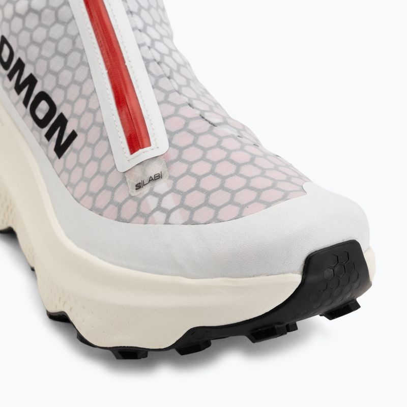 Scarpe da running da uomo Salomon S/Lab Ultra Dust white/fiery red/vanilla ice 7