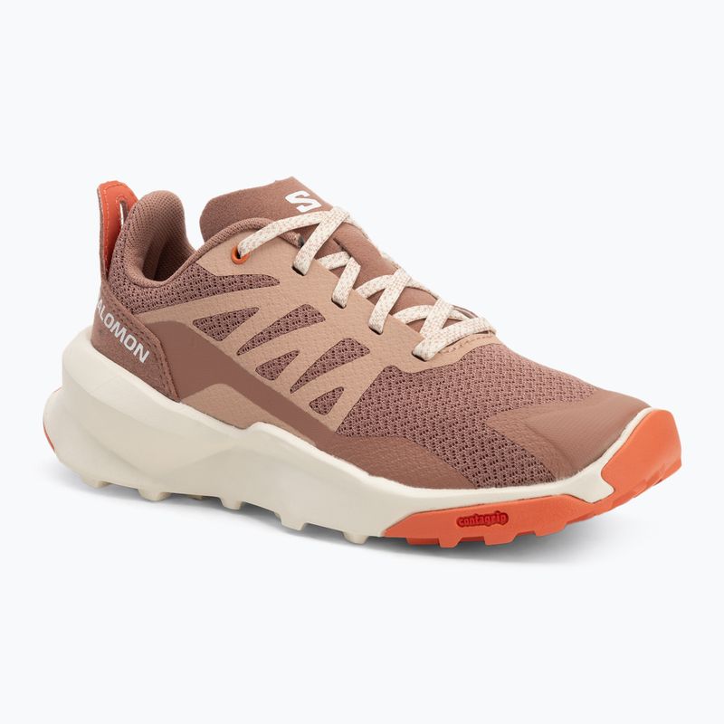 Salomon Patrol scarpe da trekking per bambini burlwood/vanilla ice/emberglow