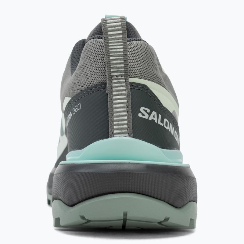 Scarpe da trekking da donna Salomon X Ultra 360 green milieu/urban chic/clearly aqua 6