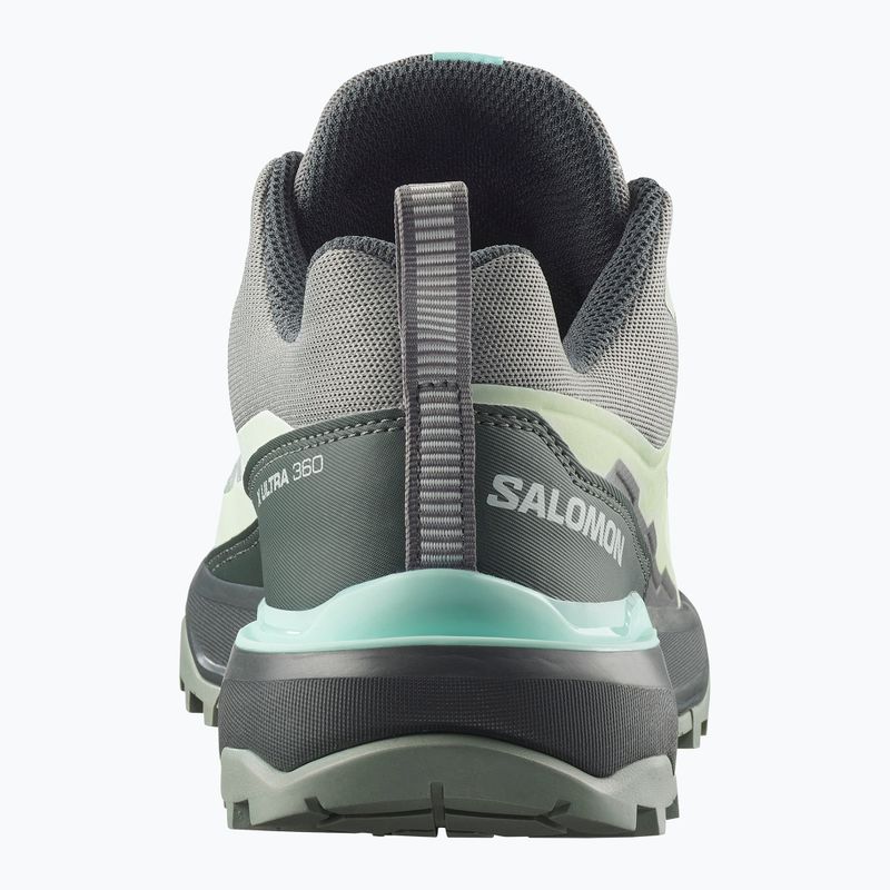 Scarpe da trekking da donna Salomon X Ultra 360 green milieu/urban chic/clearly aqua 4