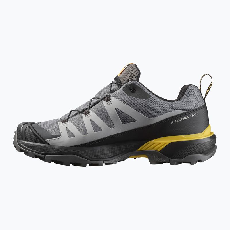 Scarpe da trekking da uomo Salomon X Ultra 360 GTX castlerock/black/spicy mustard 9