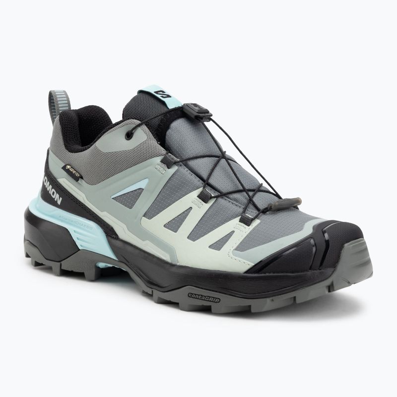 Scarpe da trekking da donna Salomon X Ultra 360 GTX Sedona salvia/nero/schiuma di mare