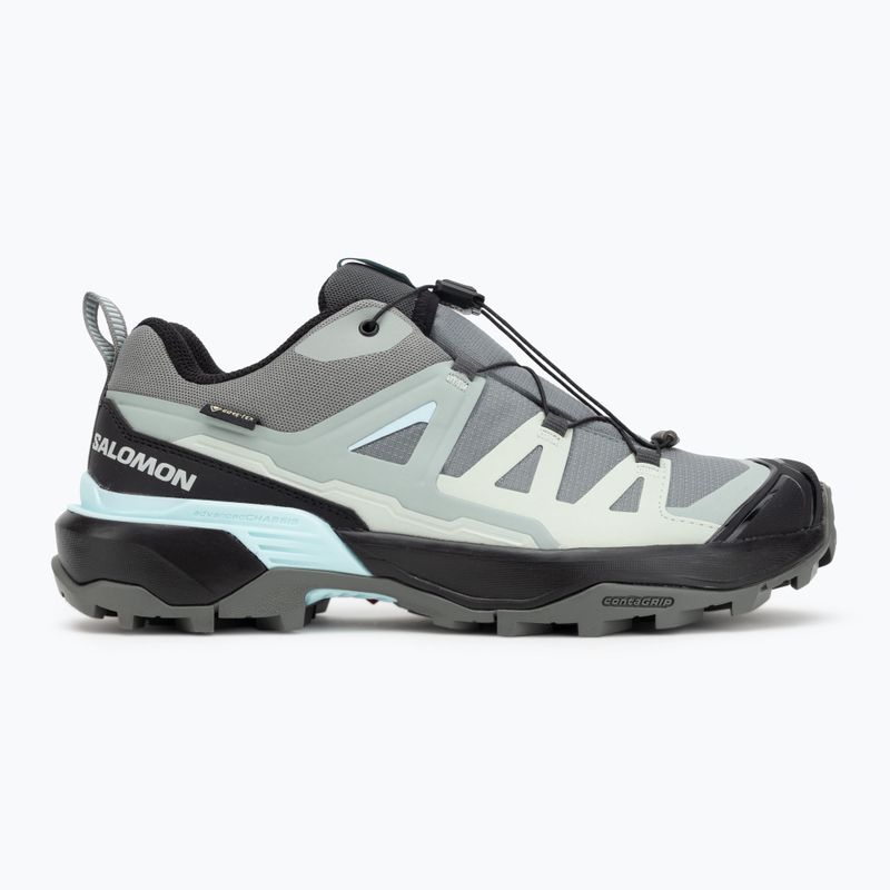 Scarpe da trekking da donna Salomon X Ultra 360 GTX Sedona salvia/nero/schiuma di mare 2