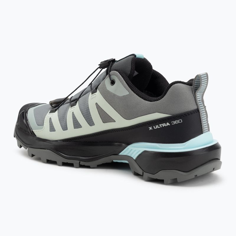 Scarpe da trekking da donna Salomon X Ultra 360 GTX Sedona salvia/nero/schiuma di mare 3