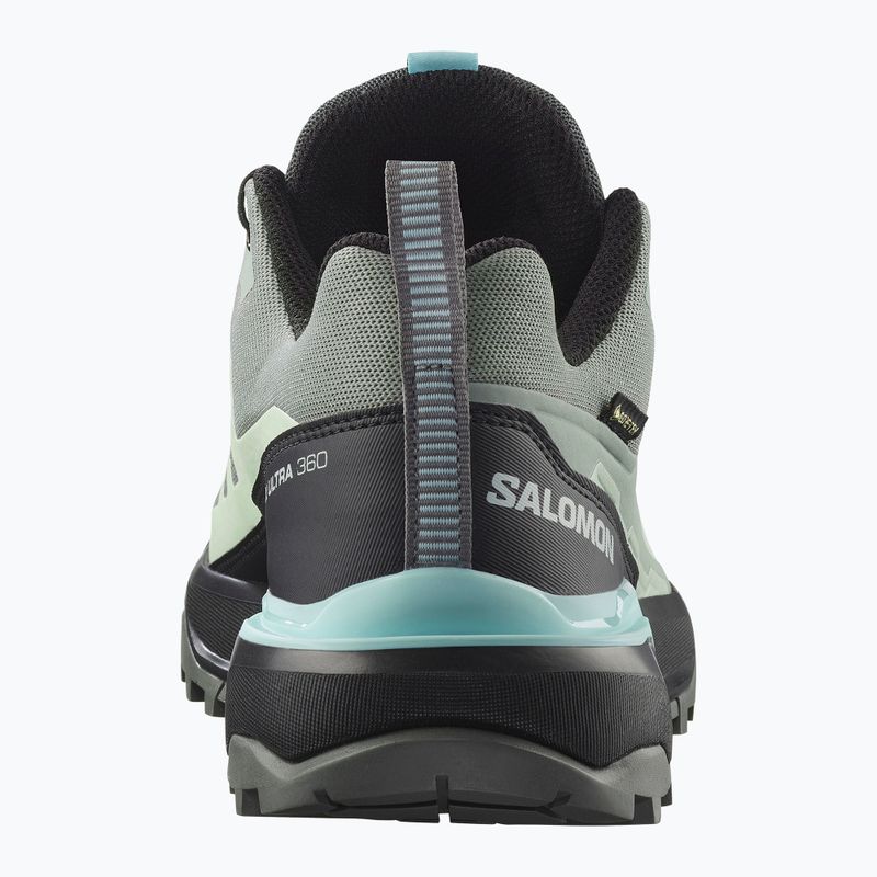 Scarpe da trekking da donna Salomon X Ultra 360 GTX Sedona salvia/nero/schiuma di mare 4