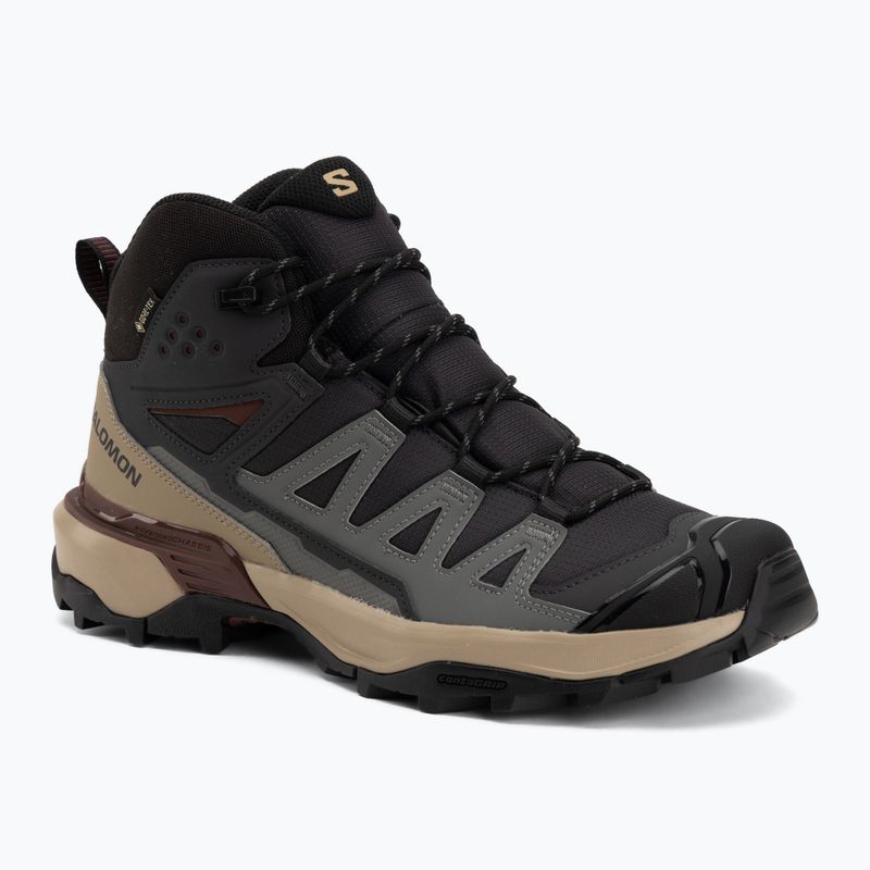 Scarpe da trekking uomo Salomon X Ultra 360 MID GTX phantom/desert tan