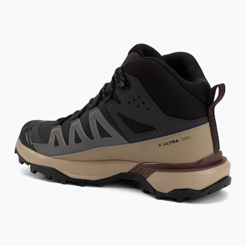 Scarpe da trekking uomo Salomon X Ultra 360 MID GTX phantom/desert tan 3