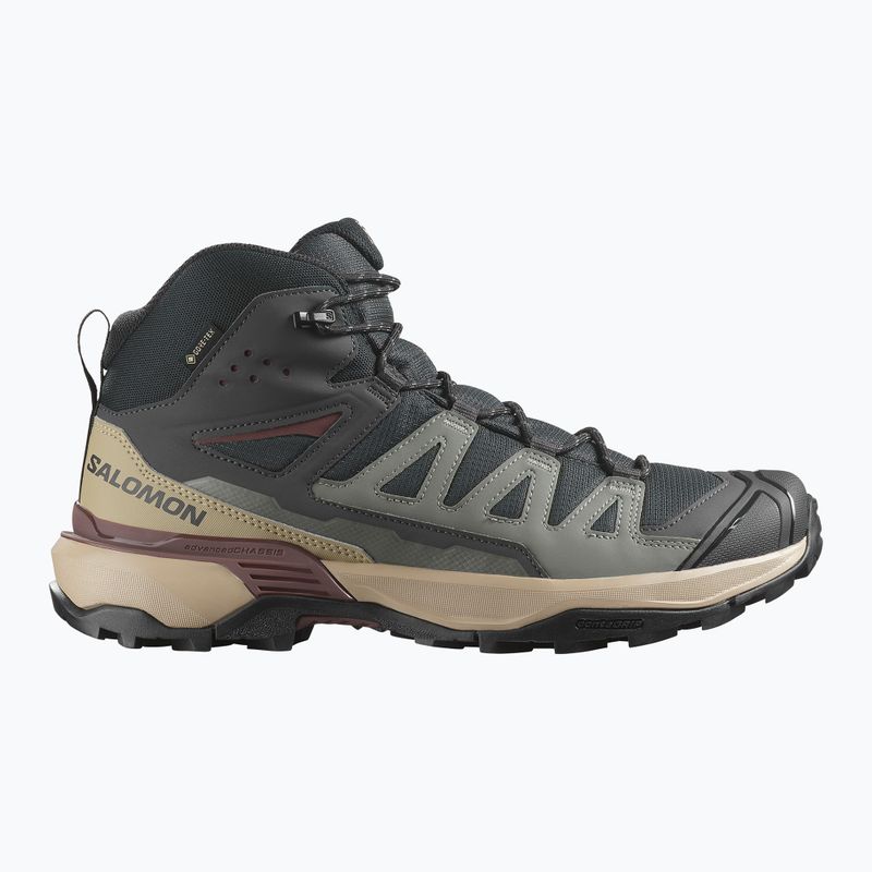 Scarpe da trekking uomo Salomon X Ultra 360 MID GTX phantom/desert tan 2