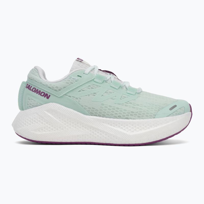 Scarpe da corsa da donna Salomon Aero Glide 3 bay/bianco/wilowherb 2