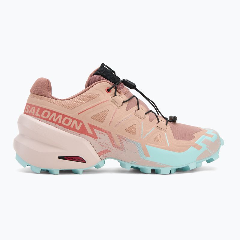 Scarpe da corsa da donna Salomon Speedcross 6 mahogany rose/hushed violet/iced aqua 2