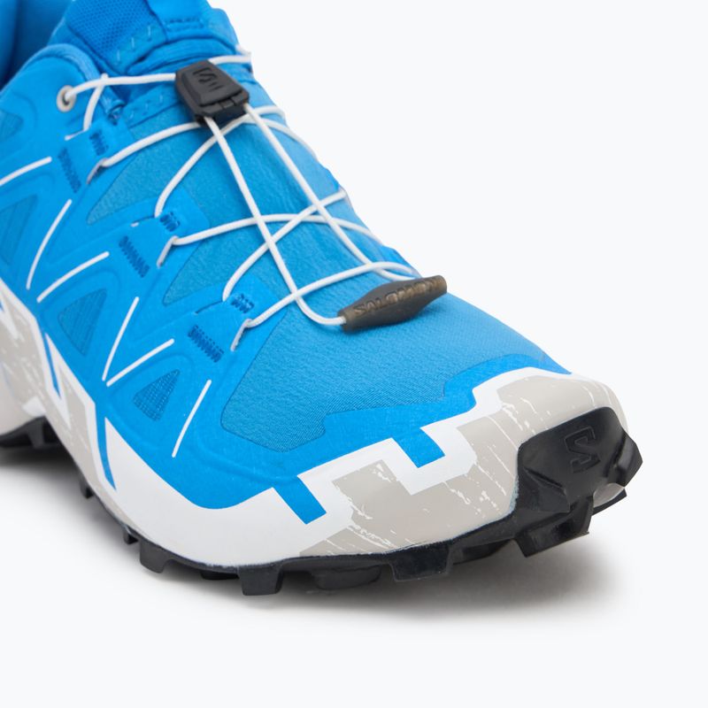 Scarpe da corsa da uomo Salomon Speedcross 6 French blue/lunar rock/white 7