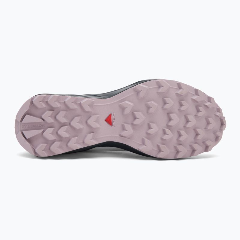 Scarpe da corsa da donna Salomon Speedcross Peak GTX notti blu / grisaglia / nirvana 4