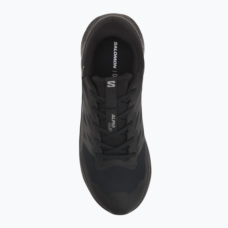 Scarpe da corsa da uomo Salomon Alphaglide GTX nero/asfalto/nero 5