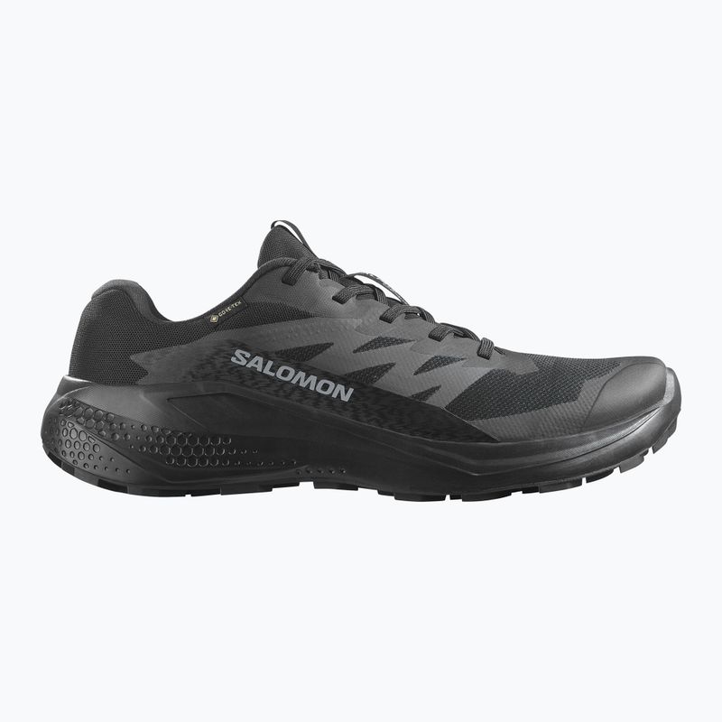 Scarpe da corsa da uomo Salomon Alphaglide GTX nero/asfalto/nero 8
