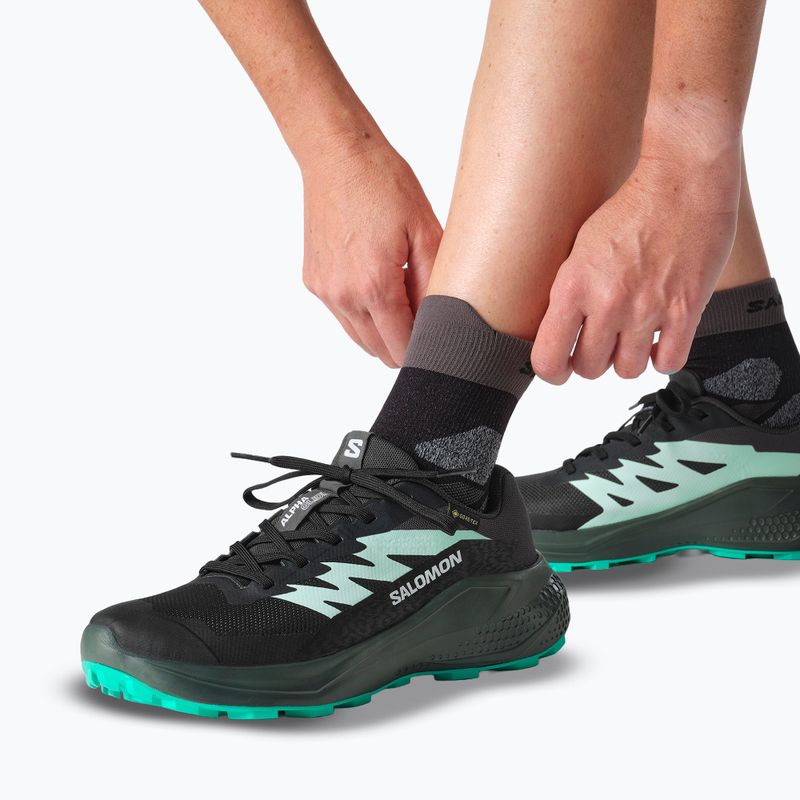 Scarpe da corsa da donna Salomon Alphaglide GTX hantom/urban chic/waterfall 8