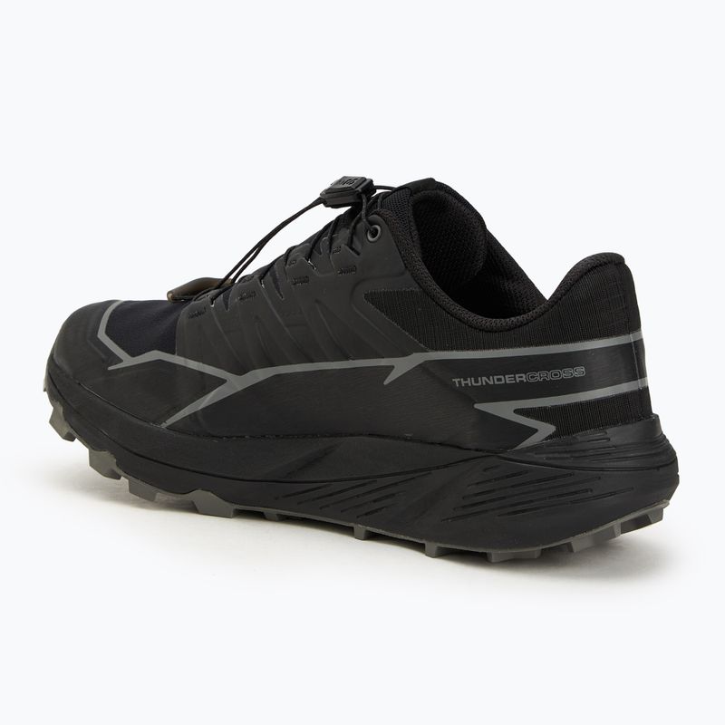 Scarpe da corsa da uomo Salomon Thundercross GTX nero/bianco 3