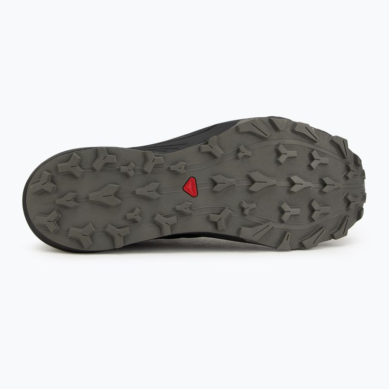 Scarpe da corsa da uomo Salomon Thundercross GTX nero/bianco 4
