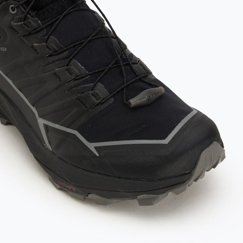Scarpe da corsa da uomo Salomon Thundercross GTX nero/bianco 7