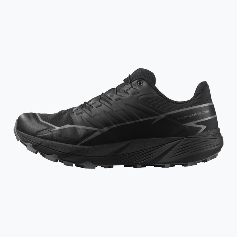 Scarpe da corsa da uomo Salomon Thundercross GTX nero/bianco 2
