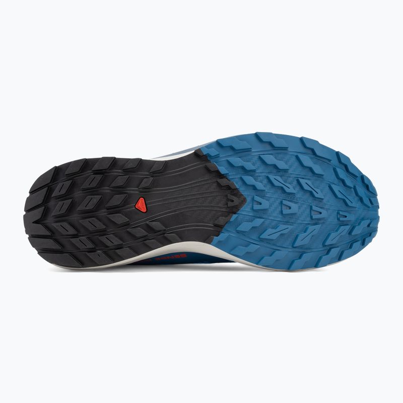 Scarpe da corsa da uomo Salomon Sense Ride 5 blu scuro/nero/blu scuro 4