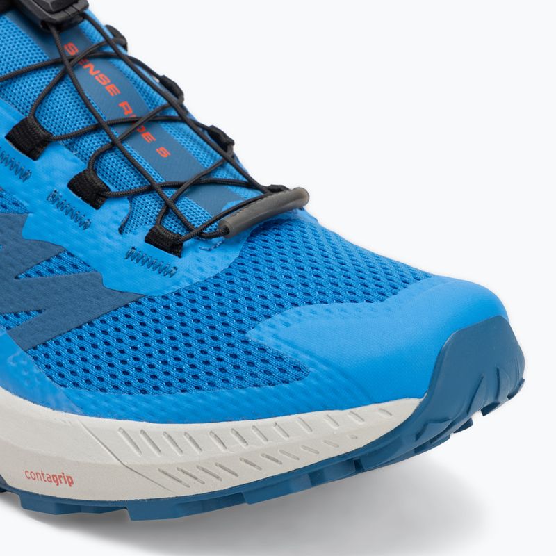 Scarpe da corsa da uomo Salomon Sense Ride 5 blu scuro/nero/blu scuro 7