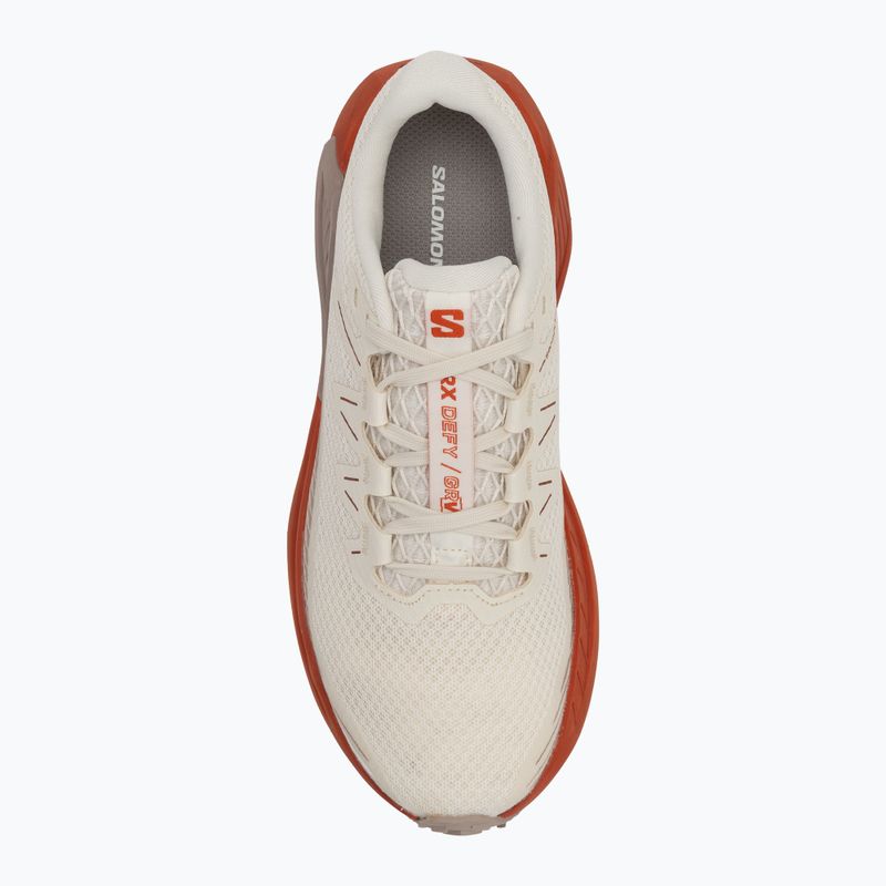 Scarpe da corsa da donna Salomon Drx Defy GRVL vanilla ice/burnt ochre/etherea 5