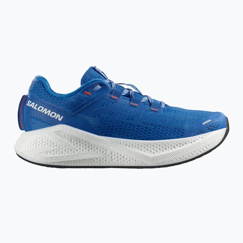 Scarpe da corsa da uomo Salomon Aero Glide 3 blu francese/bianco/ciliegia pomodoro 8