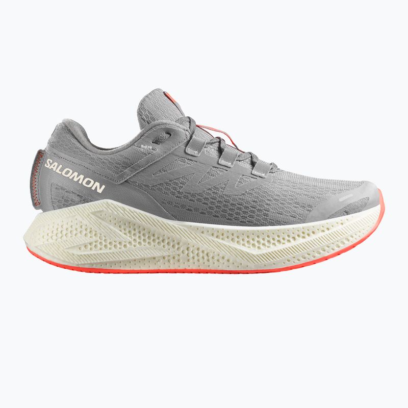 Scarpe da corsa da uomo Salomon Aero Glide 3 alloy/vanilla ice/neon flame 8
