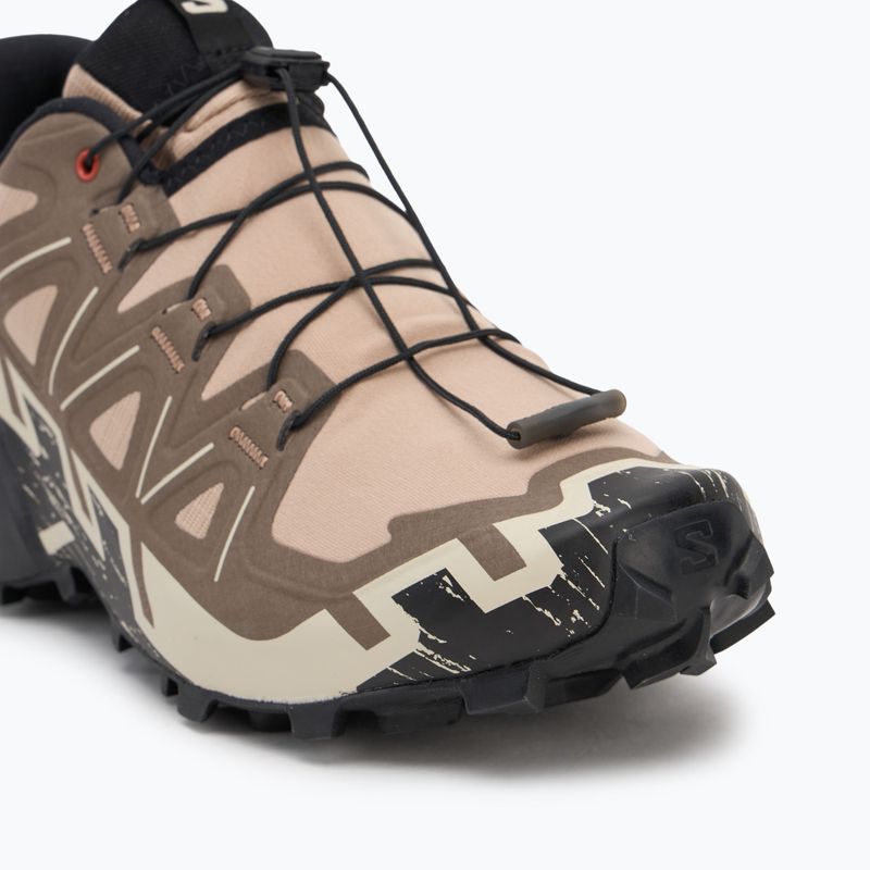 Scarpe da corsa da uomo Salomon Speedcross 6 natural/black/almond milk 7